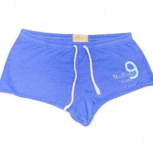 Hollister Blue Y2K Style Booty Shorts Size Large